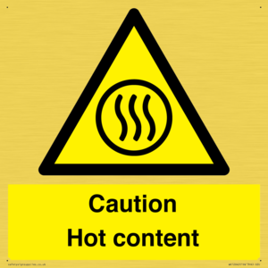 Caution Hot content